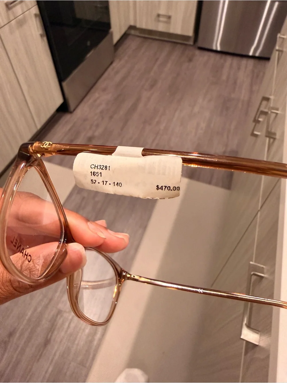 CHANEL Women's Tortoiseshell Brown Glasses
